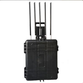 Koffer 500W High Power Manpack Jammer Vijf banden voor de gevangenis, SA-005M