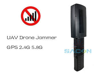 LED-scherm 2.4G 5.8G GPS 20w Signal Jamming Drones 4kg Gewicht 500m Bereik