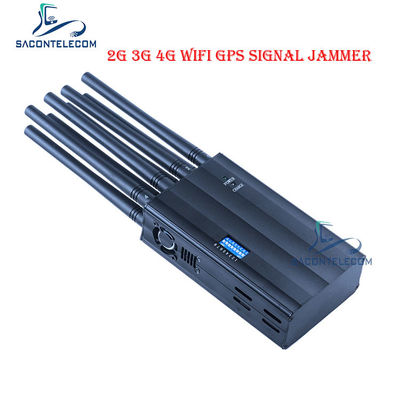 LTE 2600 AC100V Handheld Signal Jammer 2G 3G 4G GSM DCS WiFi GPS Jammer