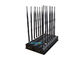 3G 4G 14 Bands Cell Phone Jammer Device VHF UHF Met High Gain Antennen