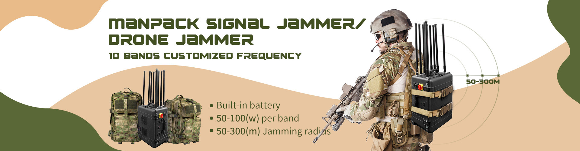kwaliteit anti-drone jammer module Fabriek