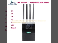 12 Bands Handheld Volledige Banden Mobiele Telefoon Signaalstoorder 70 watt Vermogen EU Type