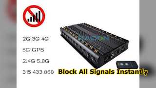 G WiFi signaal stoorzender blocker afstandsbediening