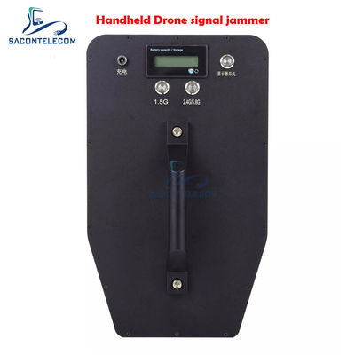70w Power UAV Signal Jammer Ingebouwd In Antennen 800m Draagbare Drone Frequency Scrambler