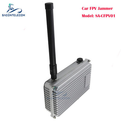 50W voertuig gemonteerde FPV Drone Signal Jammer met aanpasbare frequentie voor UAV Defensie