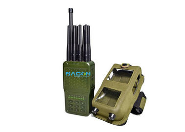 Handheld GPS WIFI Cell Phone Signal Jammer 12V DC Charge met Nylon Cover