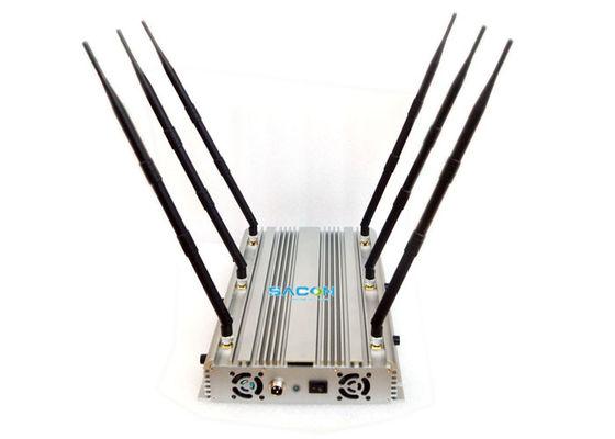 90W High Power Wifi Signal Jammer met 6 banden en 100m bereik voor veilige gebieden