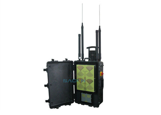 8 banden 400w Power Manpack Jammer Koffer voor VIP bescherming en bom verwijdering
