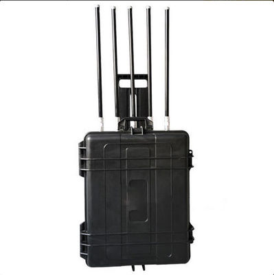 500W Krachtige Manpack Jammer met Vijf Banden en Explosiebestendig Ontwerp voor SWAT Teams