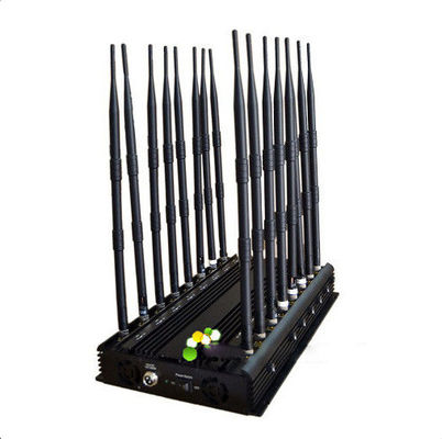 16 Antennes Verstelbaar Vermogen Voertuig Gemonteerde Lojack Mobiel Netwerk Blocker Signaal Stoorder met 1 Jaar Garantie