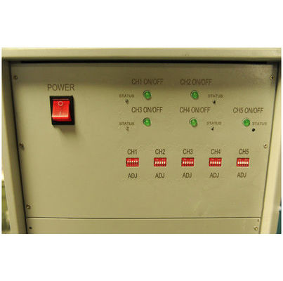 500W waterdicht 5 banden Buiten High Power Signal Jammer voor 3G 4G LTE Wifi GPS blokkering