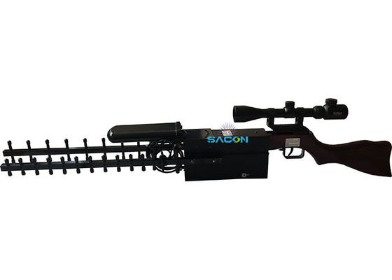 2.4G 5.8G GPS Gun Drone Signal Jammer Anti UAV Jammer 800m Bereik 75w