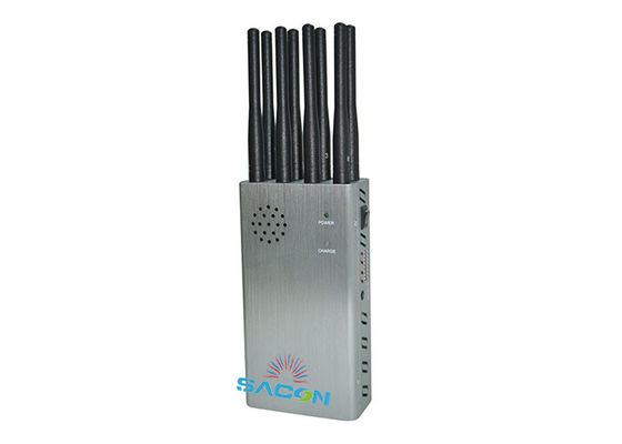 8W High Power GPS Jammer en Cell Phone Blocker met 8 banden en 30m bereik