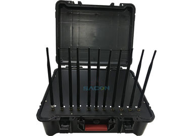 Handheld Box Manpack Jammer 11 kanalen Antenne 55W Hoog vermogen Ingebouwd - In batterij