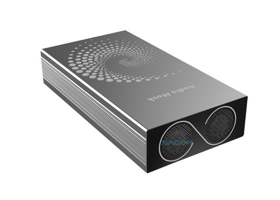 6000mAh batterij Mobiele telefoon Signal Jammer met een straal van 1,5m en 90° afschermingshoek voor het blokkeren van het audiosignaal