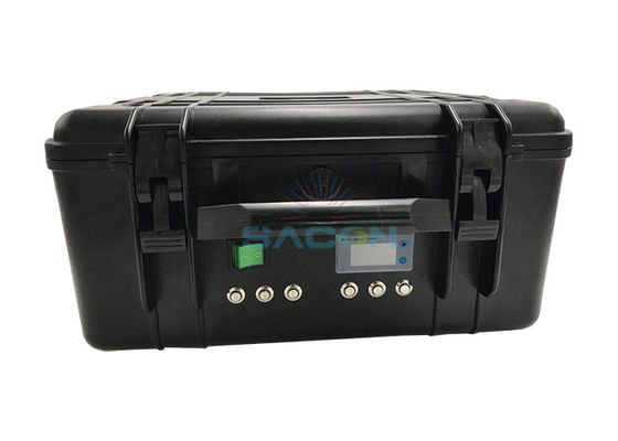 60W Uitgangsvermogen 6 Kanalen Manpack Signal Blocker met 80m Jamming Range voor GSM CDMA DCS 3G WiFi