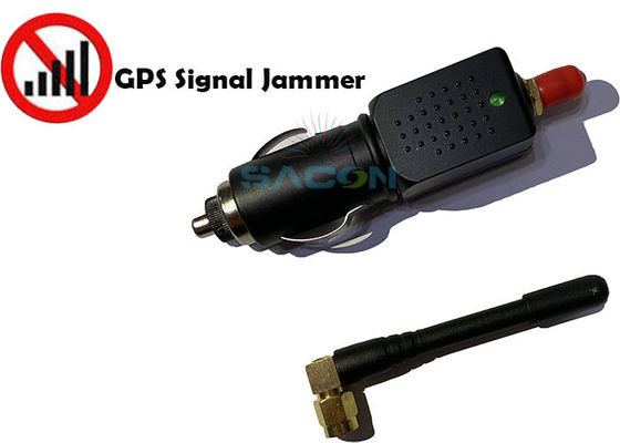 Mini GPS-jammer voor auto's met 1575MHz GPSL1-blokkering, 1-20M stoorbereik en 0,5 Watt uitgangsvermogen