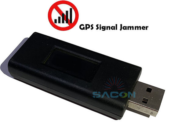 USB-plaat GPS-jammer met LED-scherm en 15m bereik Compact Size Signal Blocker