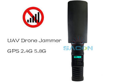 Lichtgewicht 2.4G 5.8G GPS 500m Handheld Drone Signal Jammer