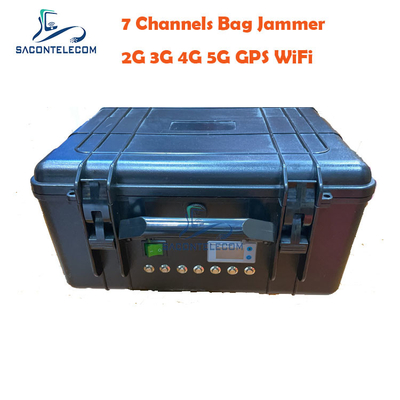 VHF UHF 7 kanalen draadloos signaaljammer DC24V 2G 3G 4G 5G ISO9001