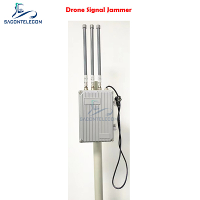 5kg Drone Signal Jammer 25w 2.4G 5.8G WiFi GPS 500m afstand