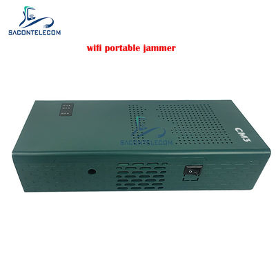 Draagbare WiFi Signal Jammer Blocker met 3 kanalen (2.4G, 5.2G, 5.8G) en 10-15m bereik