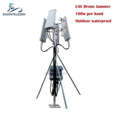 700W 3KM Outdoor Waterdichte Drone Signaal Stoorder GPS Signaal Stoorder voor UAV