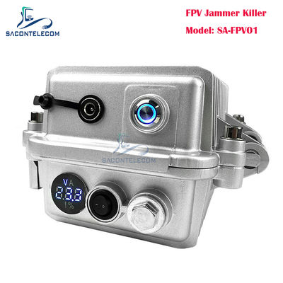 Handheld 50W High Power Draagbare Drone Jammer met 2.4G FPV Signal Blocking