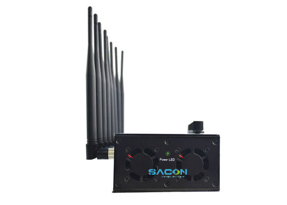 8 antennes 20W verstelbaar uitgangssignaal jammer mobiele telefoon blokker voor 3G 4G WiFi GPS