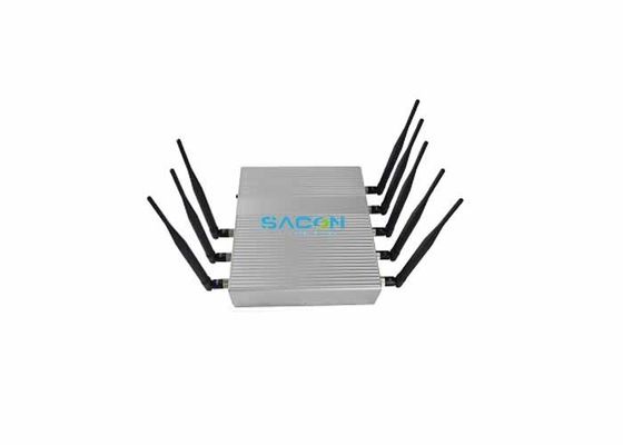 18W Uitgangsvermogen 8 Kanalen Signal Jammer met 40m Jamming Range voor Mobiele telefoon Blocker en WiFi GPS Jammer