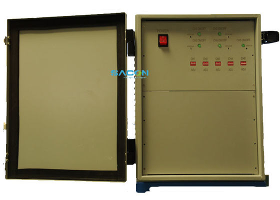 400w waterdicht mobiele telefoon jammer 4 banden voor gevangenis gevangenis / militair