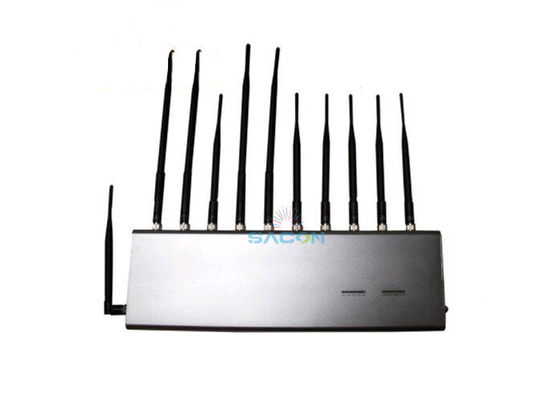 11 antennes 22W High Power RF Signal Jammer met een verstoringsbereik van 25m voor school en conferentieruimte