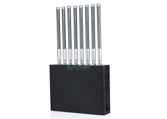 40W High Power Wifi Signal Jammer met 8 frequentiebanden en 50m Jamming Range voor Lojack Walkie Talkie