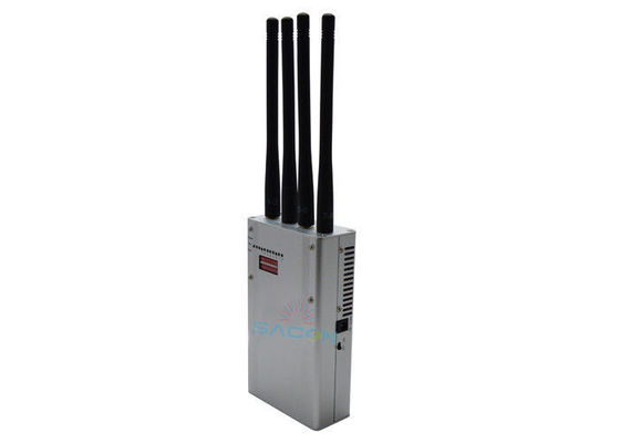 6.5W High Power GPS Jammer met 4 antennes en DC12V voor banken en kerken