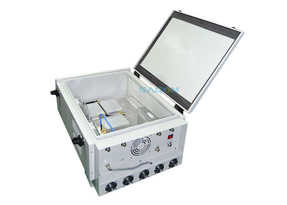 VHF UHF voertuig gemonteerde jammer 6 banden 350w hoog vermogen voor politie