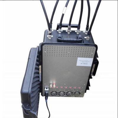 7 Bands Draagbare Convoy Bom Jammer Militair Signal Jammer Bagage Koffer 350w