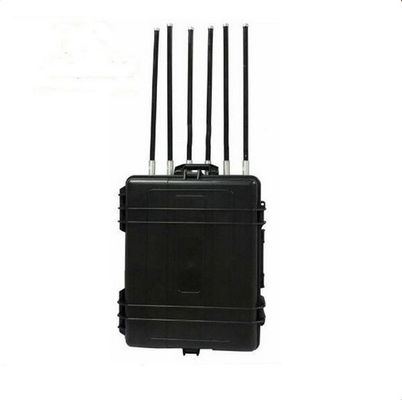 600W Krachtige Draagbare Bagage Manpack Jammer met Goed Koelsysteem en Aanpasbare Frequentie