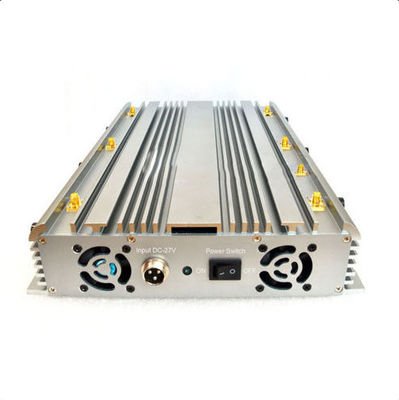 24 uur werkende celtelefoon jammer met 6 antennes en 90W stroom voor beveiligde faciliteiten