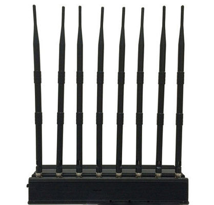 20W Desktop GPS Stopper met 40m Stoorbereik en Koelventilatoren voor Auto en Mobiele Telefoon Signaal Blokkeren