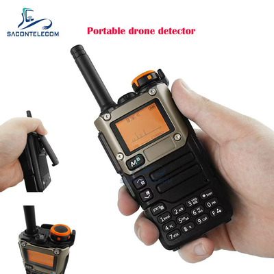Draagbare draadloze dronesignaaldetector 700-6Ghz Handheld UAV Anti Drone Detector
