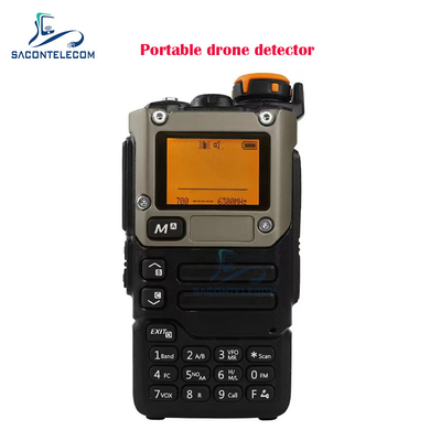 Draagbare draadloze dronesignaaldetector 700-6Ghz Handheld UAV Anti Drone Detector