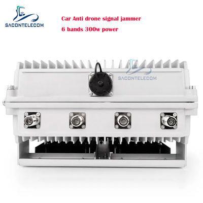 300W High Power 6 Channels Vehicle Mounted Anti-Drone Jammer voor gebruik in de auto