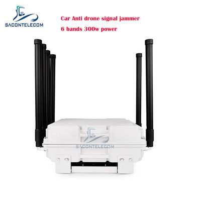 300W High Power 6 Channels Vehicle Mounted Anti-Drone Jammer voor gebruik in de auto