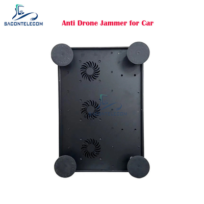 8 kanalen 400w anti drone signaal jammer 1.5G 2.4G 5.8G 5.2G FPV drone jammer voor auto