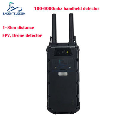 H2L 1.5 km bereik Handheld Drone Locator 100-6Ghz Draagbare FPV Drone Detector