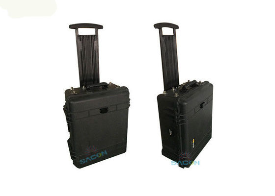 20-2700MHz 8 Bands Manpack Jammer met 50Watt Output Power Hand-pull Box Jammer Defense System