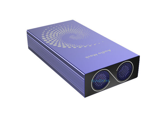 6000mAh batterij Mobiele telefoon Signal Jammer met een straal van 1,5m en 90° afschermingshoek voor het blokkeren van het audiosignaal