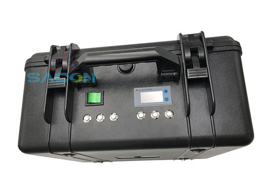 60W GPS Mobiele Telefoon Signaal Stoorder met 6 Antennes en 2 Uur Ingebouwde Batterij Werktijd