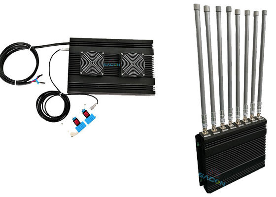 160W voertuig gemonteerde signaaljammer met omni-directionele antenne en DC-12V/24V stroomtoevoer