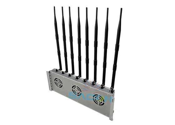 40W High Power 5G Signal Jammer met 8 antennes en 80 meter bereik voor veilige gebieden